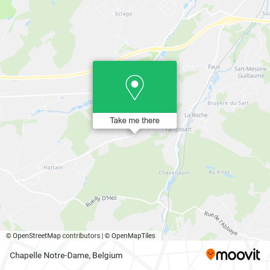 Chapelle Notre-Dame map