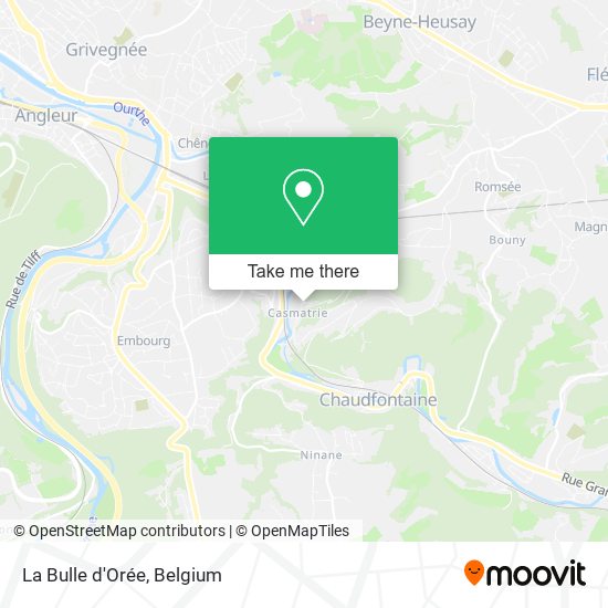 La Bulle d'Orée plan