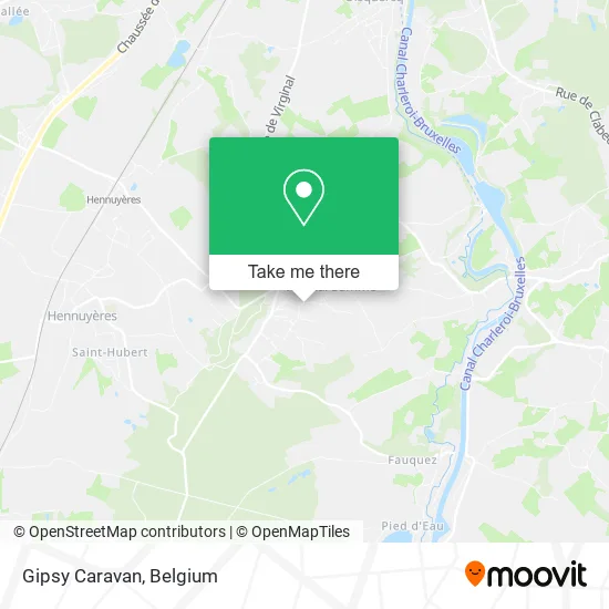 Gipsy Caravan map