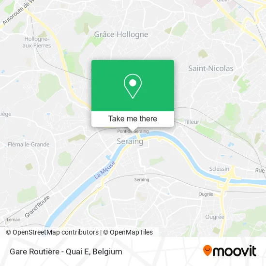 Gare Routière - Quai E plan