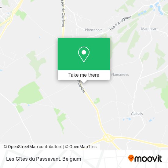 Les Gîtes du Passavant plan