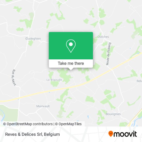 Reves & Delices Srl map