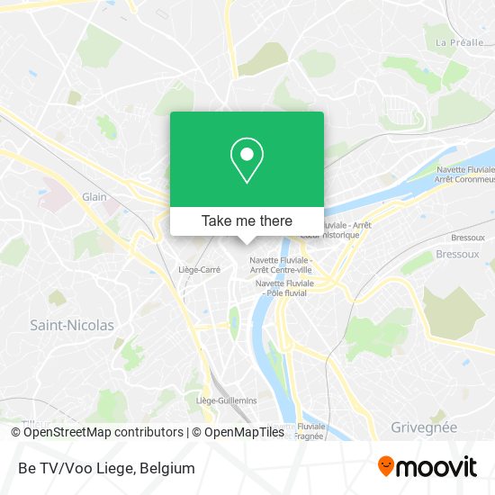 Be TV/Voo Liege plan