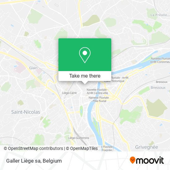 Galler Liège sa map