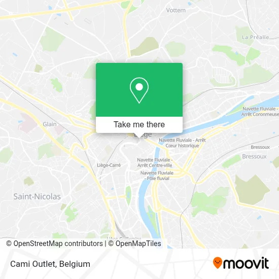 Cami Outlet map