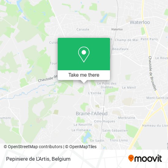 Pepiniere de L'Artis plan