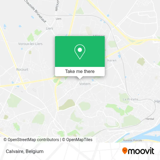 Calvaire map