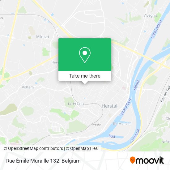 Rue Émile Muraille 132 map