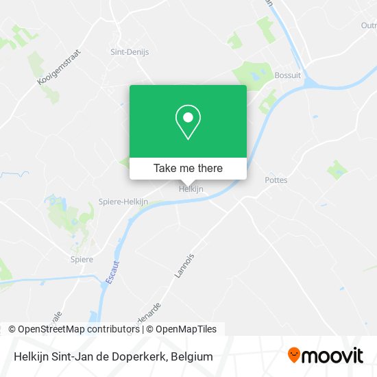 Helkijn Sint-Jan de Doperkerk map