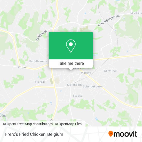 Frero's Fried Chicken map