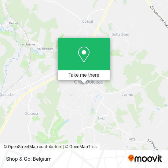 Shop & Go map