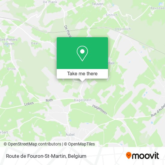 Route de Fouron-St-Martin map