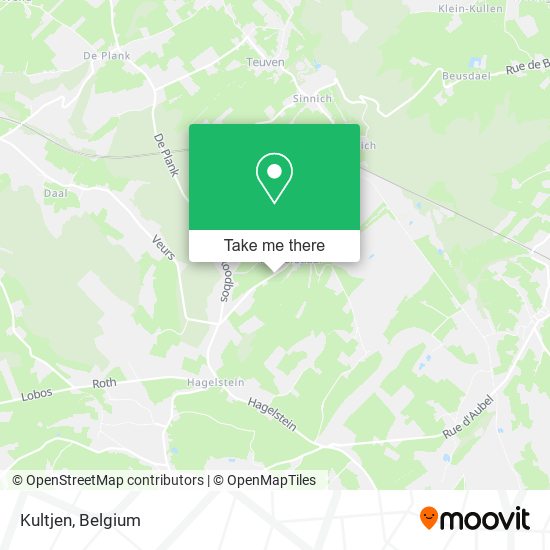 Kultjen map