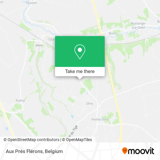 Aux Prés Flérons map