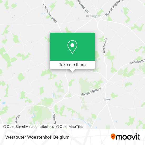 Westouter Woestenhof plan