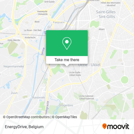 EnergyDrive map