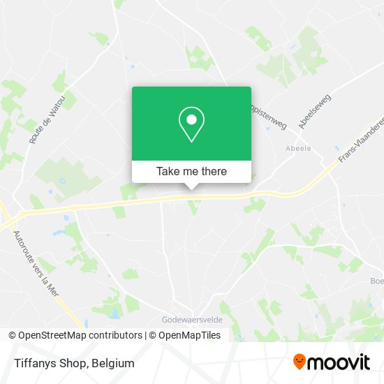 Tiffanys Shop map