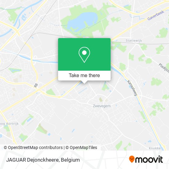 JAGUAR Dejonckheere map