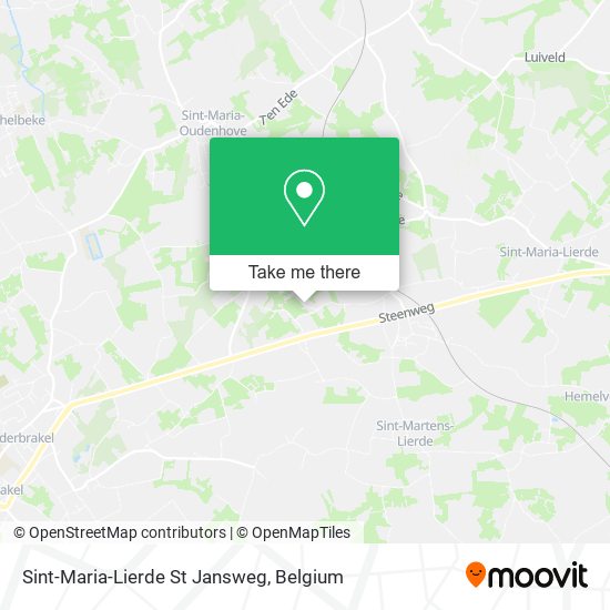 Sint-Maria-Lierde St Jansweg map