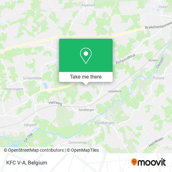 KFC V-A map