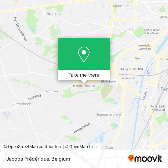 Jacobs Frédérique map