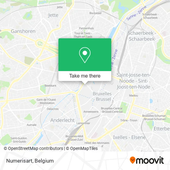 Numerisart map