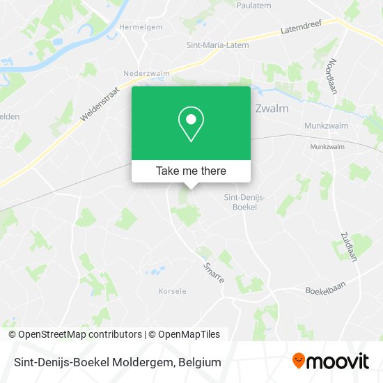 Sint-Denijs-Boekel Moldergem plan