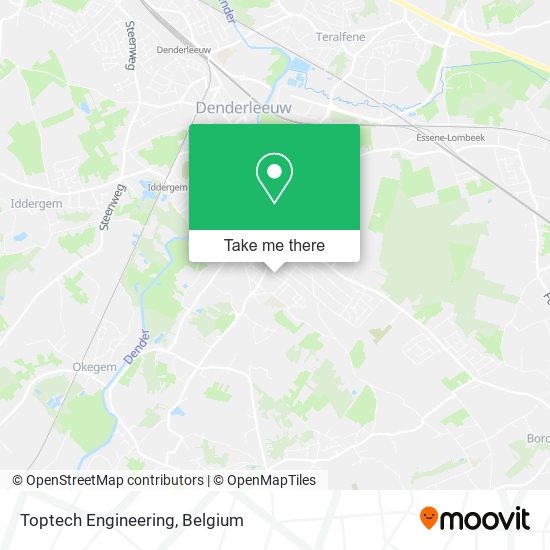 Toptech Engineering map