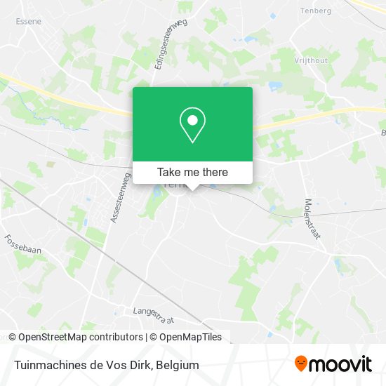 Tuinmachines de Vos Dirk plan