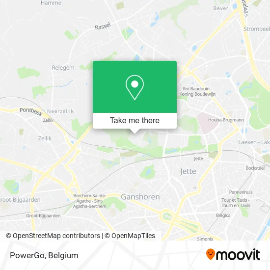 PowerGo map