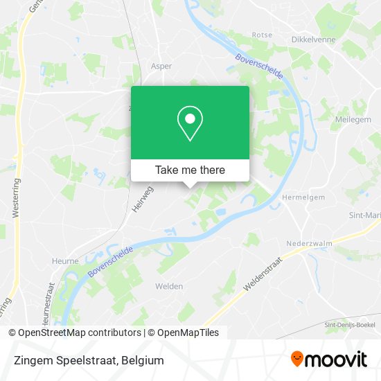 Zingem Speelstraat plan