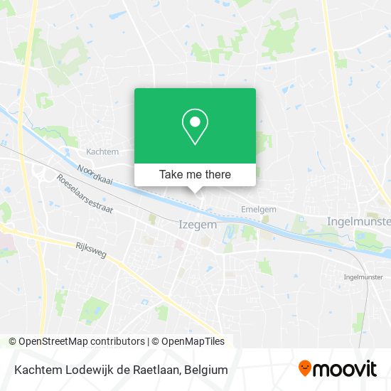 Kachtem Lodewijk de Raetlaan plan