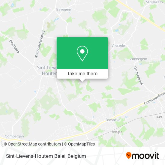 Sint-Lievens-Houtem Balei map