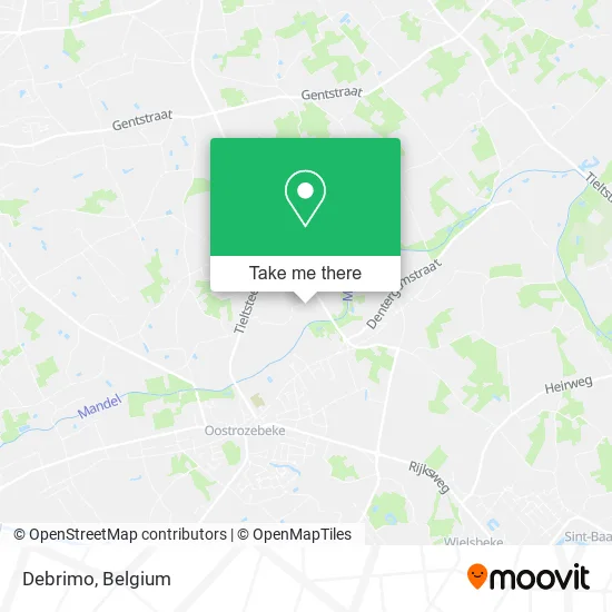 Debrimo map