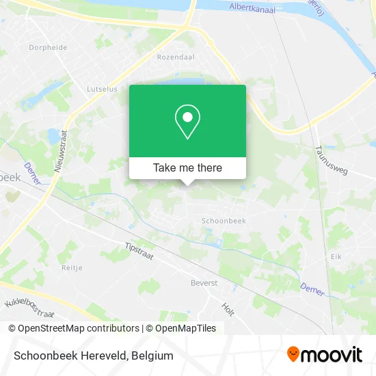Schoonbeek Hereveld plan