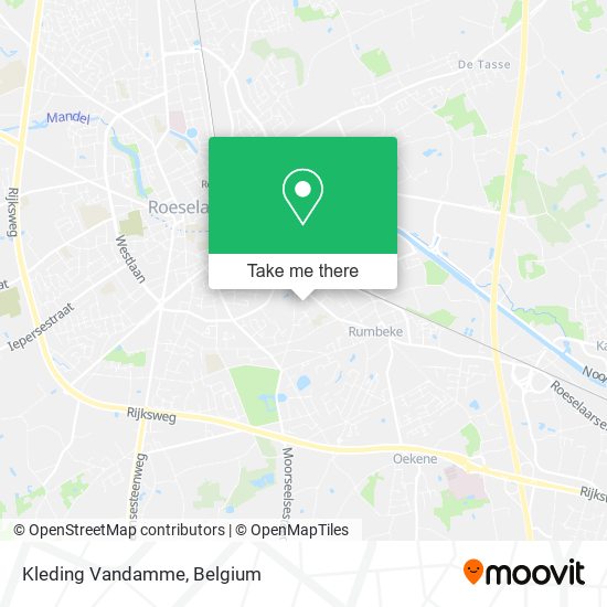 Kleding Vandamme map