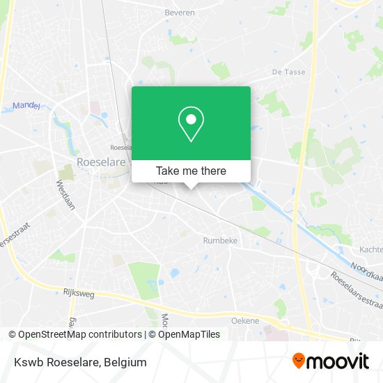 Kswb Roeselare map