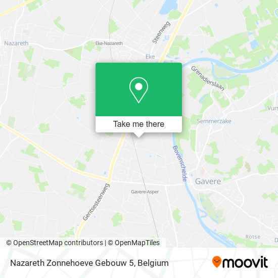 Nazareth Zonnehoeve Gebouw 5 map