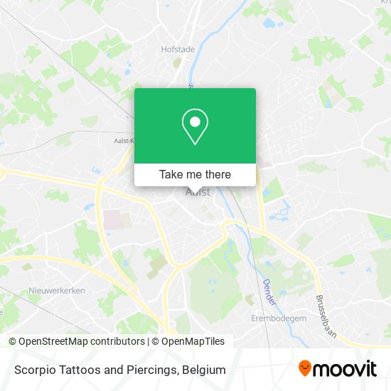 Scorpio Tattoos and Piercings map