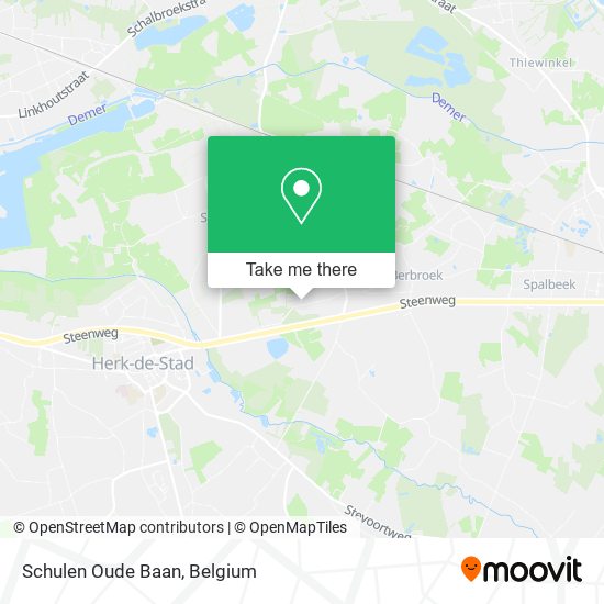 Schulen Oude Baan plan