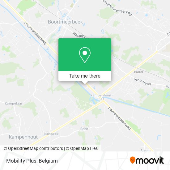 Mobility Plus map