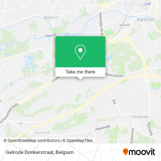 Gelrode Donkerstraat map