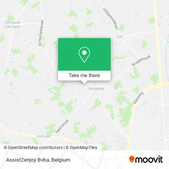 Assist2enjoy Bvba map