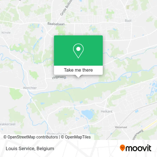 Louis Service map