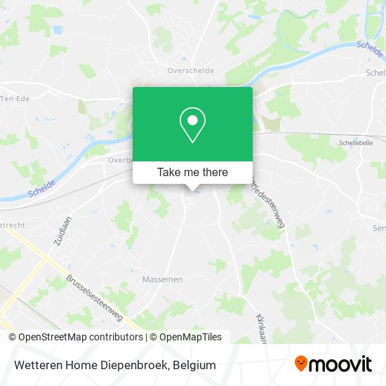 Wetteren Home Diepenbroek plan