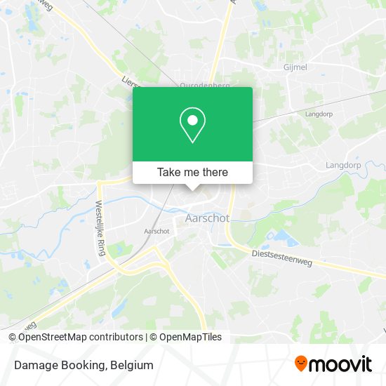 Damage Booking map