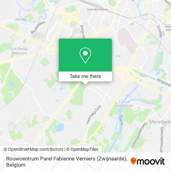 Rouwcentrum Parel Fabienne Verniers (Zwijnaarde) plan