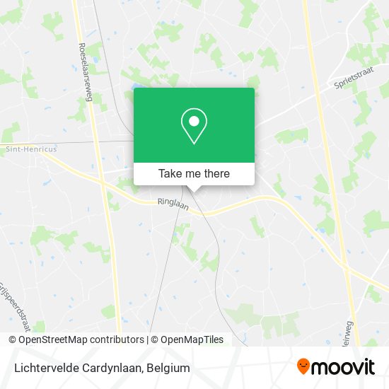 Lichtervelde Cardynlaan plan