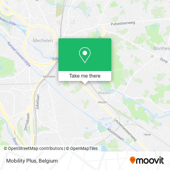 Mobility Plus map