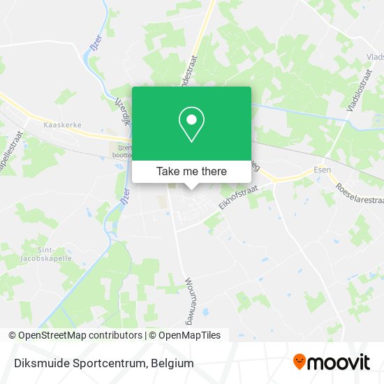 Diksmuide Sportcentrum plan